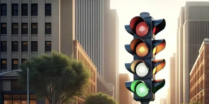 4. trafik lambası beyaz ışık geliyor! Trafik ışıkları değişiyor işte yeni rengin anlamı Gelişen teknoloji sonrasında trafik