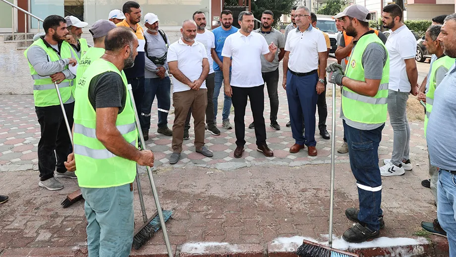 Yüreğir’de Dip Köşe Genel Temizlik...